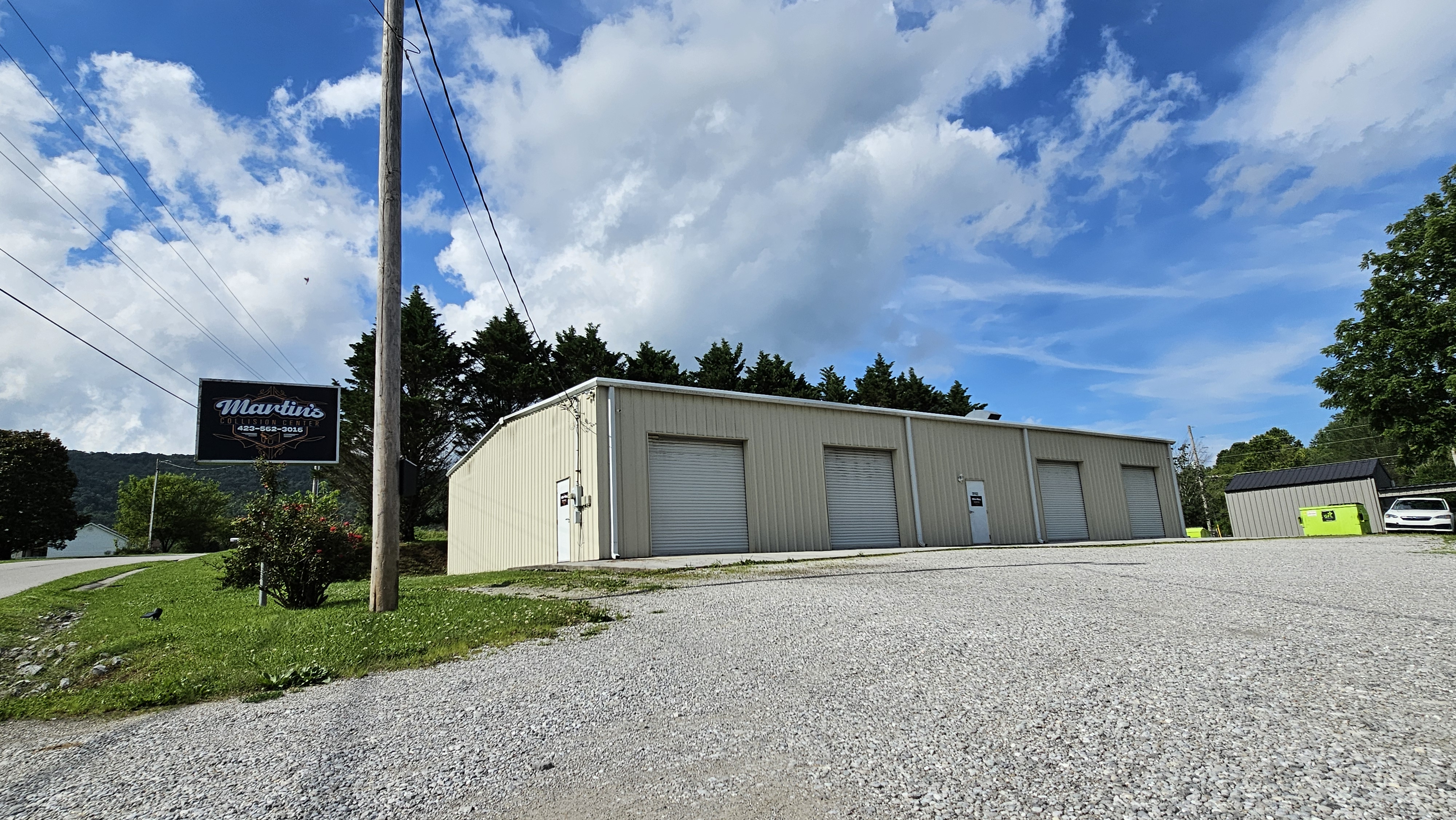 Martin's Collision Center Location