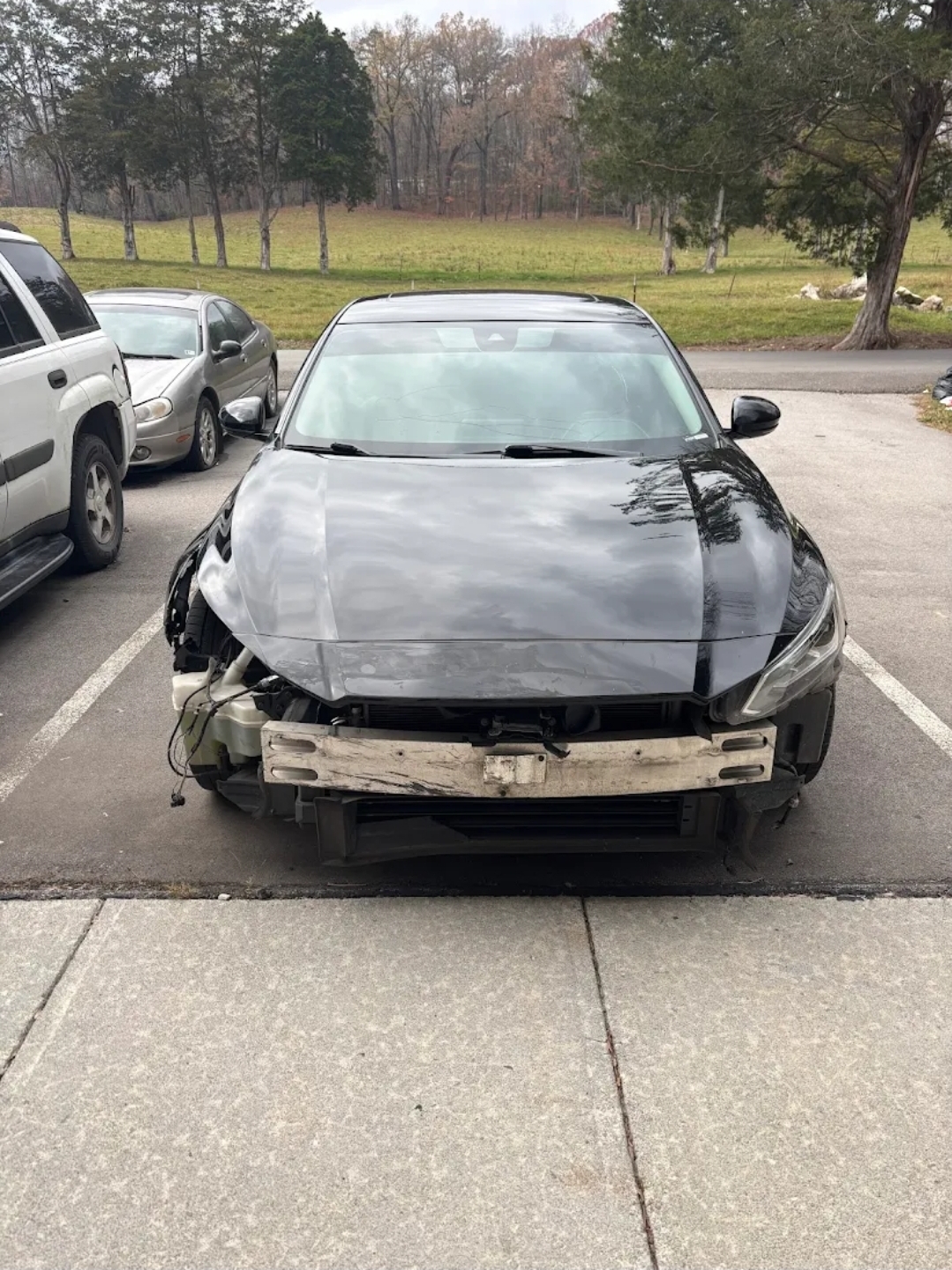 Nissan before repair