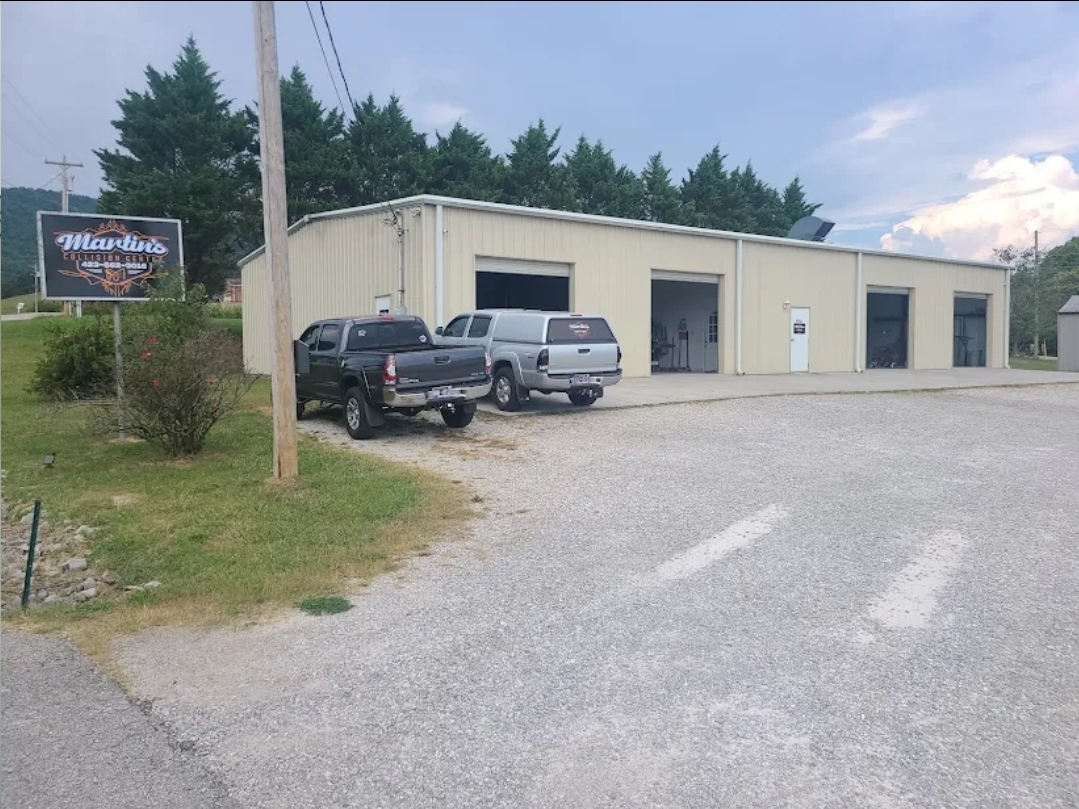 Side view of the facility and bays
